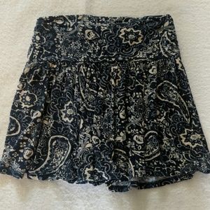 Floral Mini Skirt
